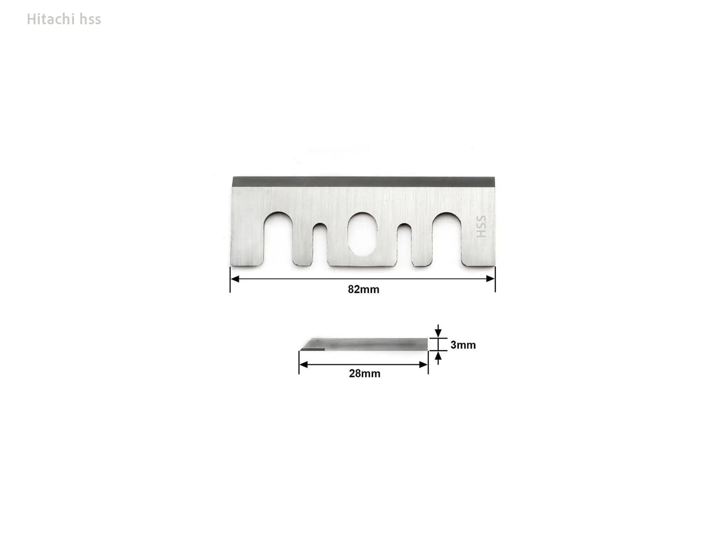 3-1/4 Inch HSS Planer Blades for Handheld Planers for Hitachi ForgeCraft Supply Co