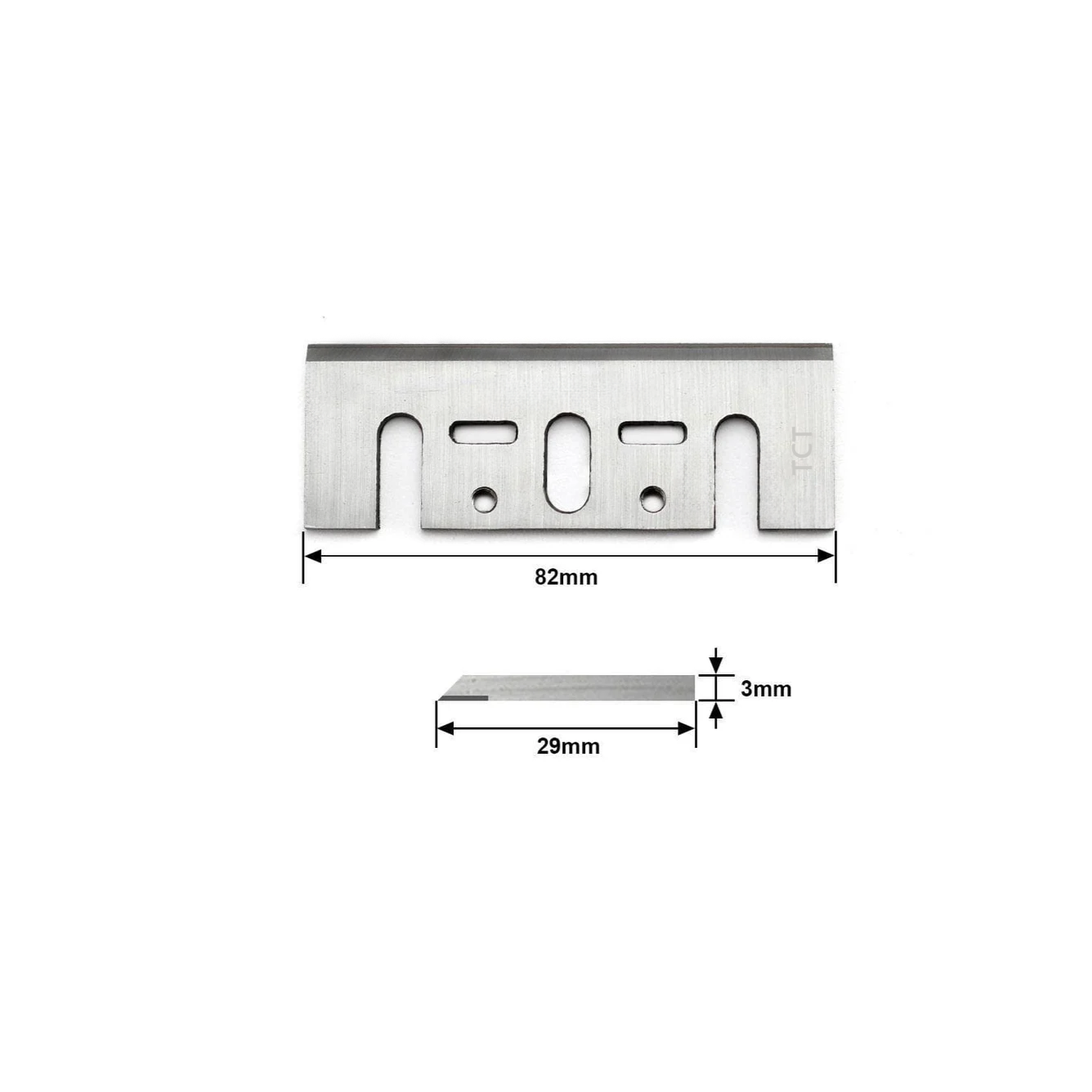 3-1/4 Inch TCT Planer Blades for Handheld Planers (2 pack) ForgeCraft Supply Co